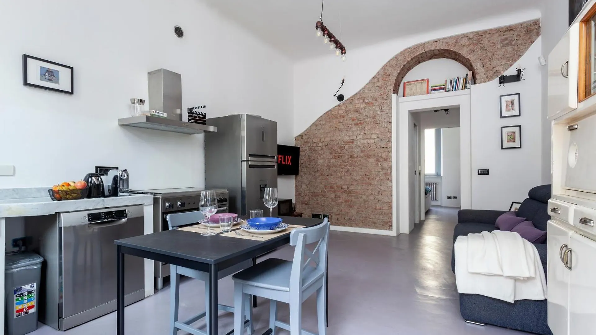 Apartament Stylish Industrial Flat Mediolan Włochy